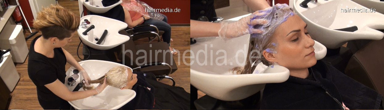 4015 Meltem 2 wash second shampooing bleached hair