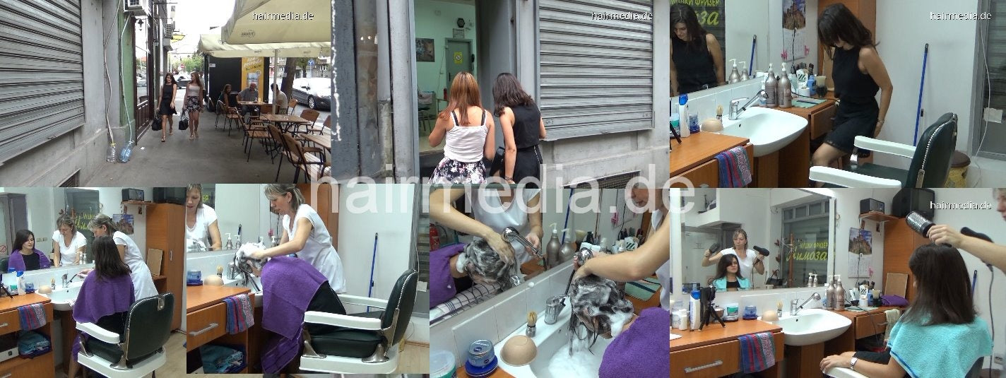 531 Milica cam 1, serbian barbershop forward wash by barber JelenaB