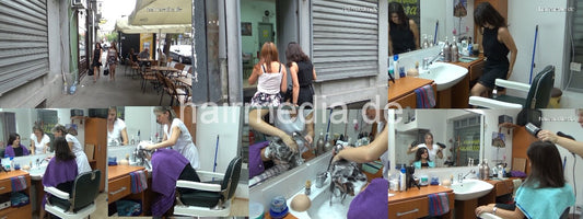 531 Milica cam 1, serbian barbershop forward wash by barber JelenaB
