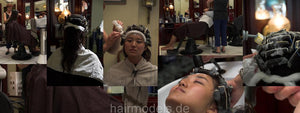 749 Eunji perm korean hair in vintage german salon perm process
