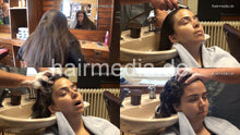 Charger l&#39;image dans la galerie, 357 Sinem XXL hair 1 hour ASMR shampooing by barber very thick hair