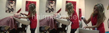 Cargar imagen en el visor de la galería, 293 Male faked perm by KrinstinaB 1 backward wash in red apron