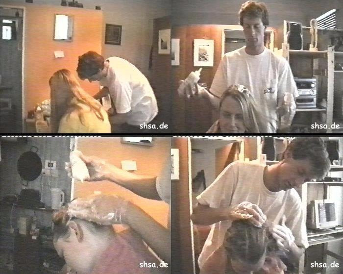 452 home hair coloring and shampooing 7 videos