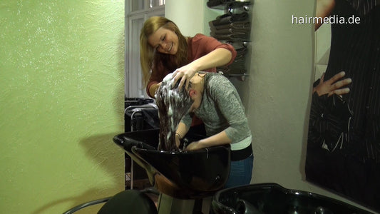 363 Claudia 2 forward shampoo by MelanieGe bend over backward shampoo station