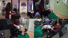 Laden Sie das Bild in den Galerie-Viewer, 362 LauraZ by AlisaF backward shampoo hairwash in salon