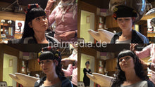 Laden Sie das Bild in den Galerie-Viewer, 6169 Mascha set wet classic black hair Frankfurt salon