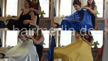 Laden Sie das Bild in den Galerie-Viewer, 1036 OlgaO by Katia caping session barberchair barbershopgirls