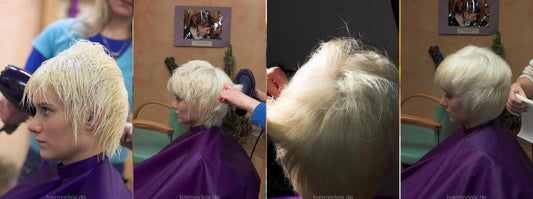 471 Nadine 4 Blow Dry bleached hair