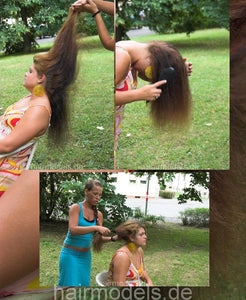 163 SabrinaJ by NicoleB outdoor comb and braid 19 min video for download