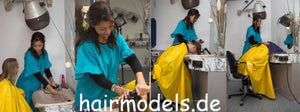 6021 1 Franzi by Stella forward wash salon shampooing in Dederon apron