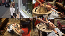 Carica l&#39;immagine nel visualizzatore di Gallery, 1018 Brigitte 1 mature backward salon shampooing hairwash by Romana