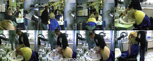 520 GDR Salon forward shampooing hairwash mature barberette