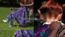 Charger l&#39;image dans la galerie, 866 Sabine outdoor haircut session event 18 min video and 140 pictures for download