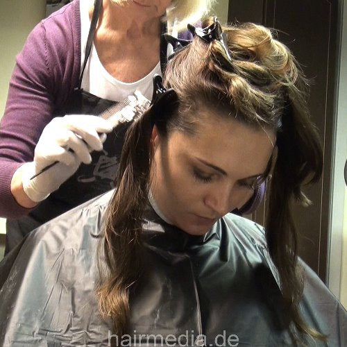 4027 JuliaH bleaching and coloring torture complete 4 hours HD video for download