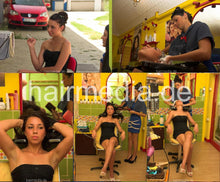 Charger l&#39;image dans la galerie, 9135 2 Alexandra by Srdjana backward salon shampooing hairwash in mobile sink