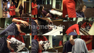 9058 Ilham 1 forward shampoo hairwash by VanessaDG sexy forward shampoo hairwash 17 min HD video for download
