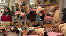 将图片加载到图库查看器，189 1 Nezaket forward teen hair shampooing in pink salonbowl