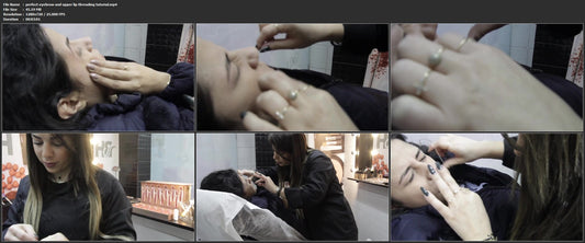 1062 perfect eyebrow and upper lip threading tutorial