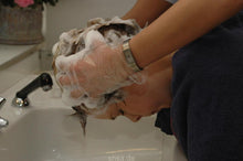 Load image into Gallery viewer, 847 Daniela forward wash salon shampoo glovewash vintage barbershop
