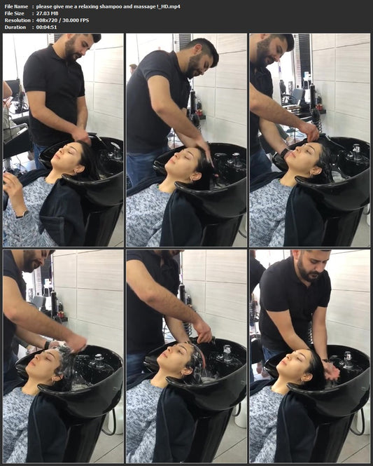1062 please give me a relaxing shampoo and massage !