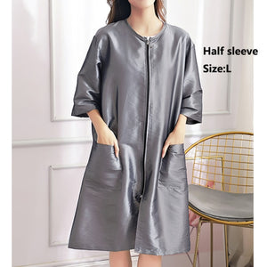 Barberette Waterproof Overalls Non-stick Hair Beauty Salon Apron Hairdressing Work Clothes for Hairdressing