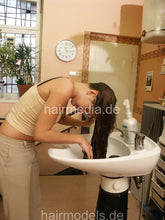 Load image into Gallery viewer, 9007 LenaW self salon shampoo forward manner in Recklinghausen hairsalon