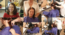 Carica l&#39;immagine nel visualizzatore di Gallery, 8045 RegineS genuine barbershop cut by barberette 7 min video for download