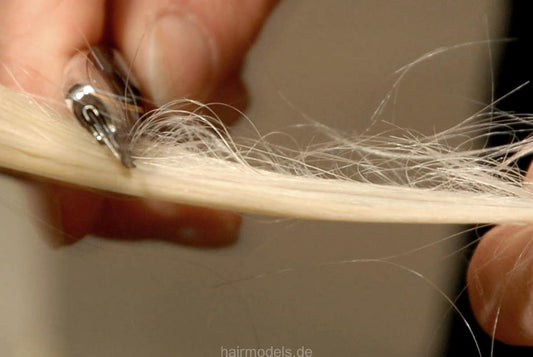 879 Kleckse 2 Riesa haircutting blonde teen by mature barerette