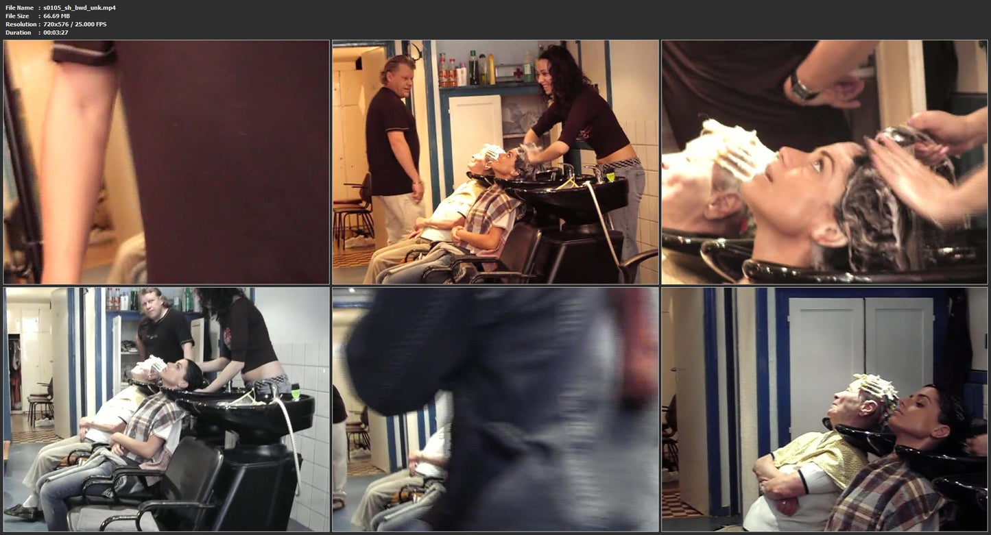 8086 Hungary, s0105 shampooing 4 min video for download