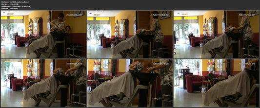2021 Master Barberette doing a shampoo