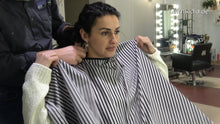 Laden Sie das Bild in den Galerie-Viewer, 385 Shqiponje pampering backward salon hair wash by barber shampooing thick italian hair