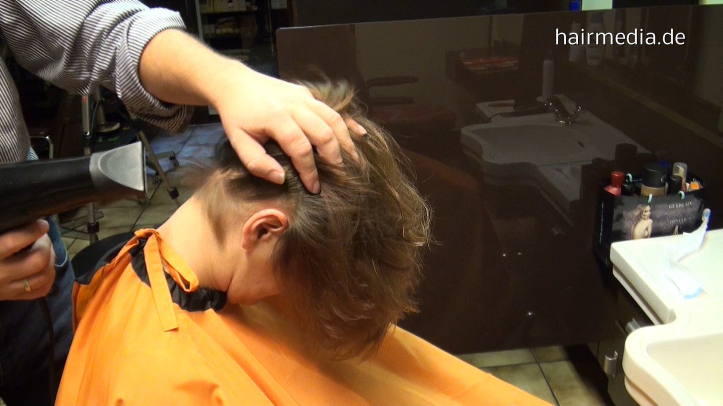 8097 SabineKD cut by hobbybarber 40 min HD video for download