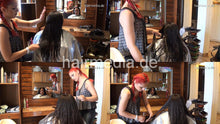 Laden Sie das Bild in den Galerie-Viewer, 8098 Sinem 3 trim haircut by redhead barberette