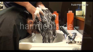 530 ASMR Sinem 2 forward shampoo hairwash by barber