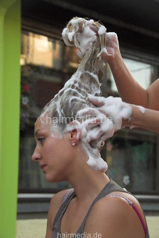 9134 6 1 Marina by Danjela outdoor hair shampooing and smoking