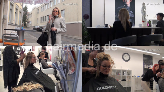 1030 Karolin hair extension complete 120 min HD video for download
