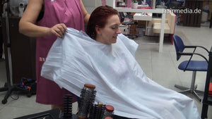 8135 Mona by Talya Nylon 1 backward hairwash salon shampoo