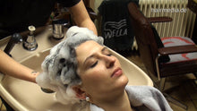 Laden Sie das Bild in den Galerie-Viewer, 8098 Tatjana 2015 6 backward shampoo the business woman by SophiaA