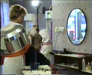 47 Trevor Sorbie UK highlighting, shampooing, haircut, wet set 1990