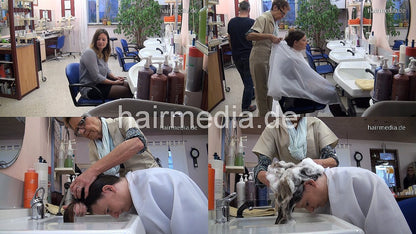 6168 Verena forward wash and set 74 min HD video for download