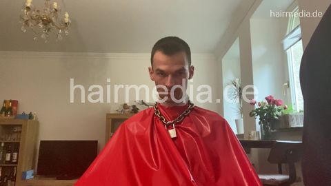 2012 20210513 lockdown fathersday buzzcut, headshave and uprightshampoo by hobbybarber in home office