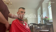 Load image into Gallery viewer, 2012 20210513 lockdown fathersday buzzcut, headshave and uprightshampoo by hobbybarber in home office