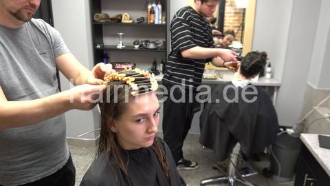 7200 Tatjana perm by Ukrainian barber 2 perm process