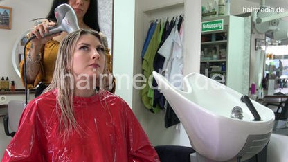 397 MajaS ASMR extrem long backward salon shampooing by Jiota