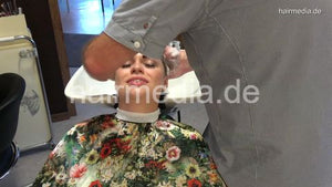 1157 4 barberette MariaK by old barber salon shampooing backward in special forward washing salon flowercape