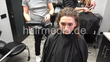 Load image into Gallery viewer, 7200 Tatjana perm by Ukrainian barber 3 final shampoo and blow