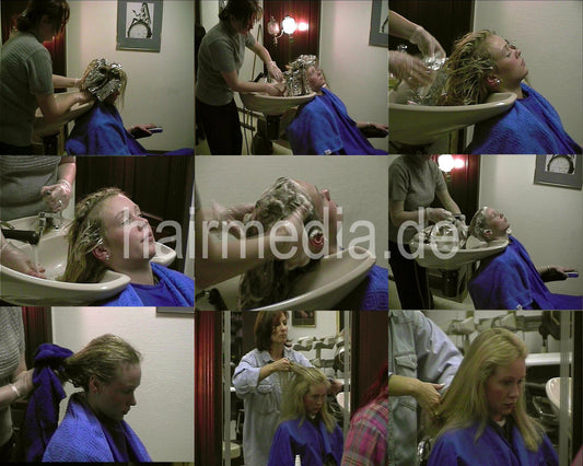 302 W30BL 9 min blonde hightlighting shampooing