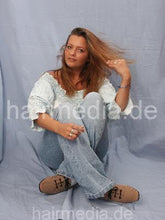 Load image into Gallery viewer, n076 Jeanette Wuppertal Nylonkittel Shooting 466 pictures for download