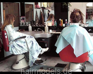 524 Denise strong barbershop forward hairwash shampoo by mom in salon