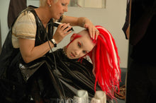Load image into Gallery viewer, 8010 Red Punk haircut and shave pictures for download